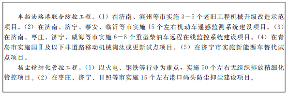 專欄３:大氣污染治理重點工程